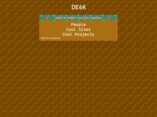coolsites screenshot