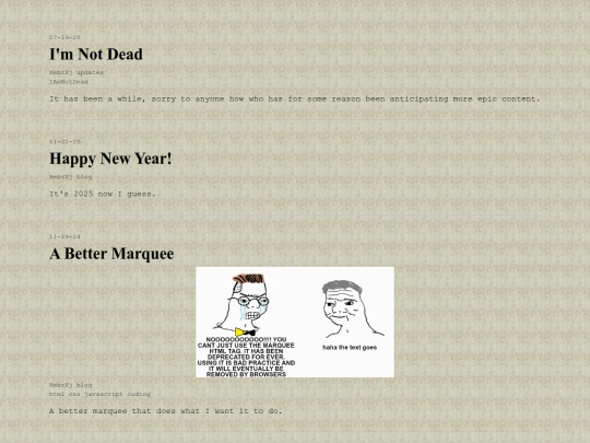 blog/mini screenshot