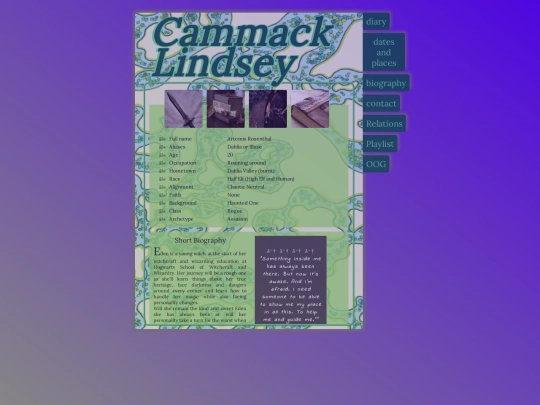 blog screenshot