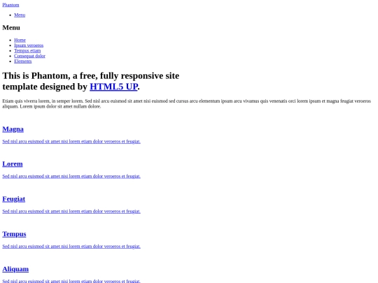 index screenshot