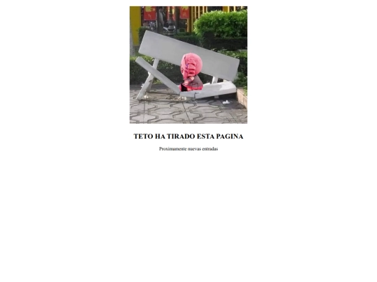 Blog screenshot