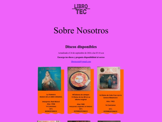 Discos screenshot