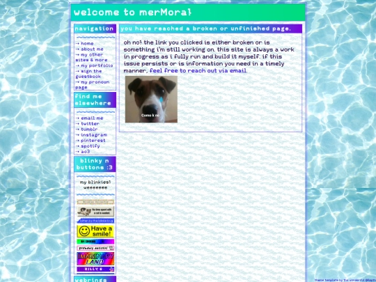 error screenshot