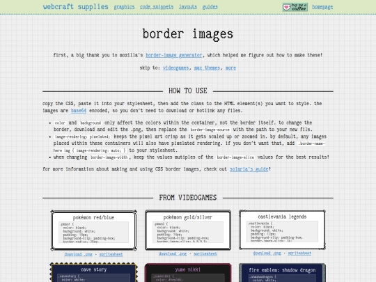 borders screenshot