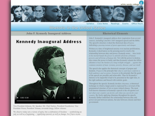 Assignment Case Problem 4—Rhetoric in the United States MCR/ws_jfk_txt screenshot