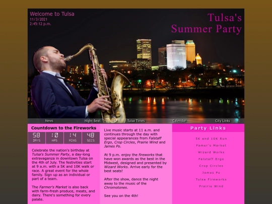 Assignment Review Assignment 4—Tulsa Summer Party MCR/tny_july_txt screenshot