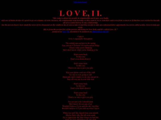 chords/loveii/loveii screenshot