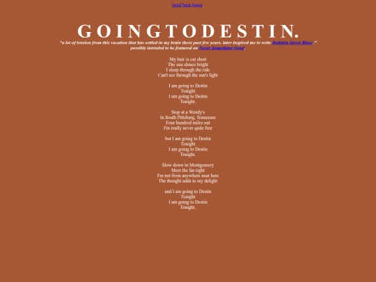 chords/unreleased/goingtodestin screenshot