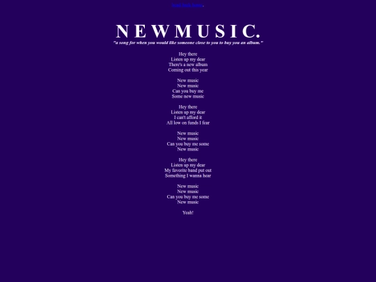 chords/unreleased/newmusic screenshot
