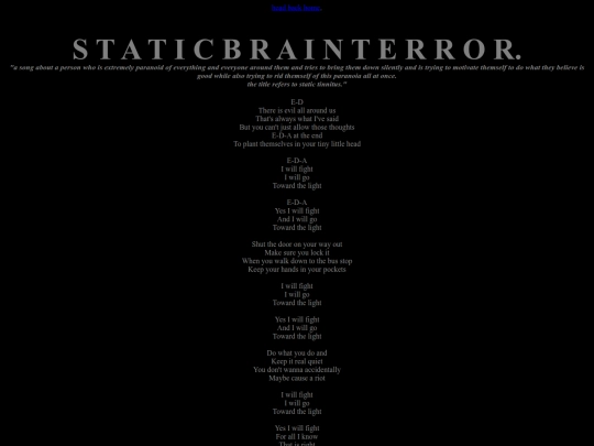 chords/unreleased/staticbrainterror screenshot