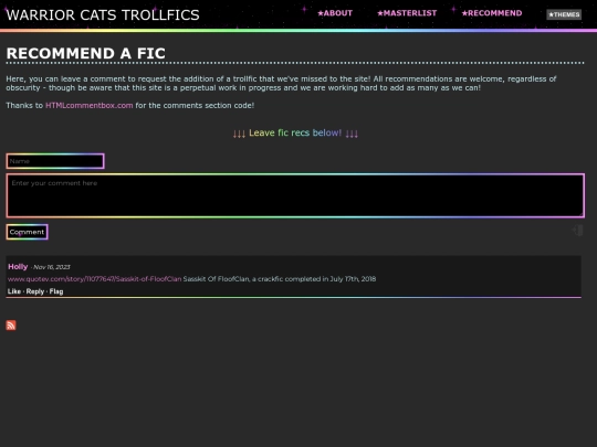 ficrecs screenshot