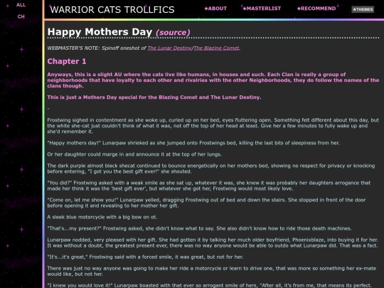 fics/happy_mothers_day screenshot