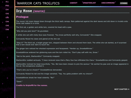 fics/icy_rose screenshot