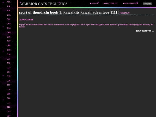 fics/kawaikits_kawaii_adventoor screenshot
