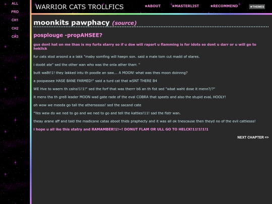 fics/moonkits_pawphacy screenshot