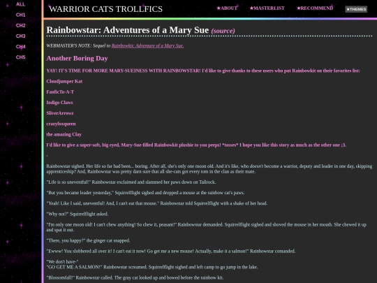fics/rainbowstar_adventure_of_a_mary_sue screenshot