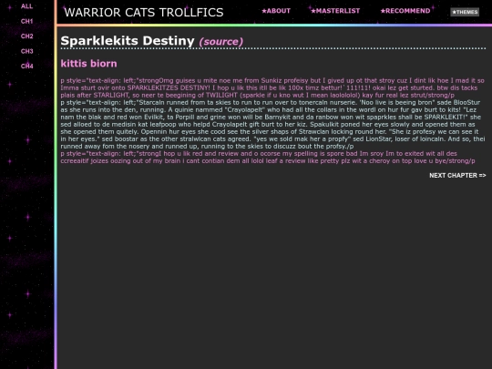 fics/sparklekits_destiny screenshot