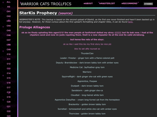 fics/starkits_prophecy screenshot