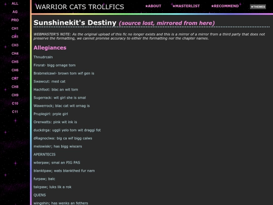 fics/sunshinekits_destiny screenshot