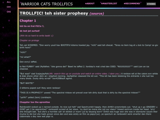 fics/teh_sister_prophesy screenshot