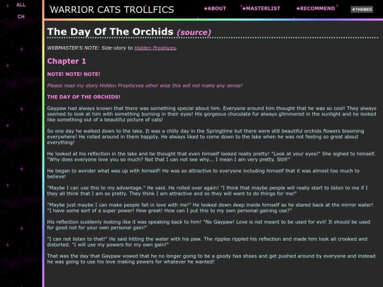 fics/the_day_of_the_orchids screenshot