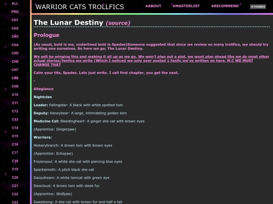 fics/the_lunar_destiny screenshot