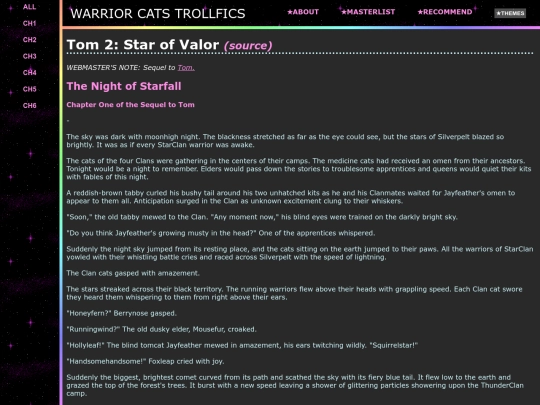 fics/tom_2_star_of_valor screenshot