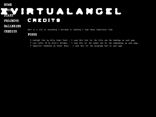 site-credits screenshot