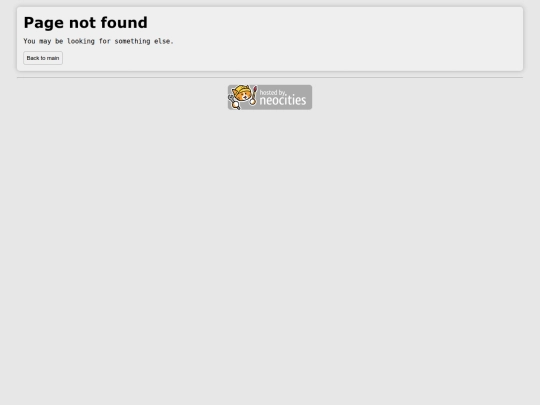not_found screenshot