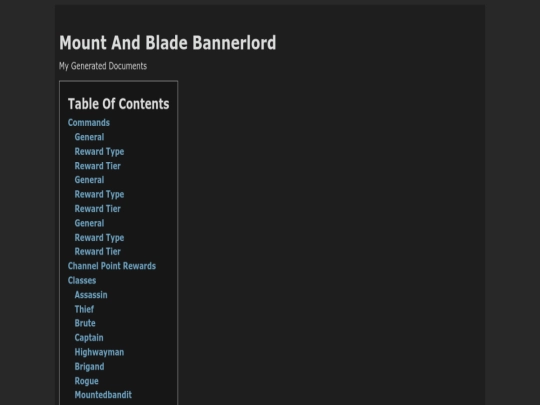 index screenshot