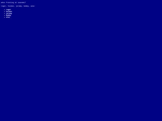 fronting screenshot