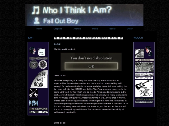 blog screenshot