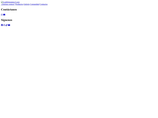 Lombrinsumos/contactos screenshot