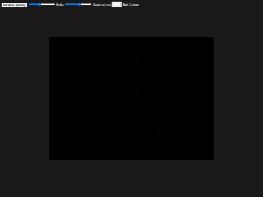 Algorithms/Lightning screenshot