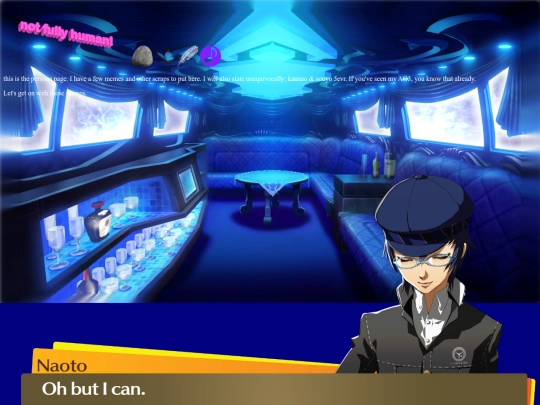persona screenshot