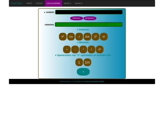 obligatoriaM6-PacoFdez/calculadora screenshot