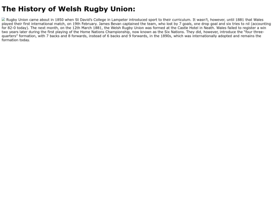 Welshrugby screenshot
