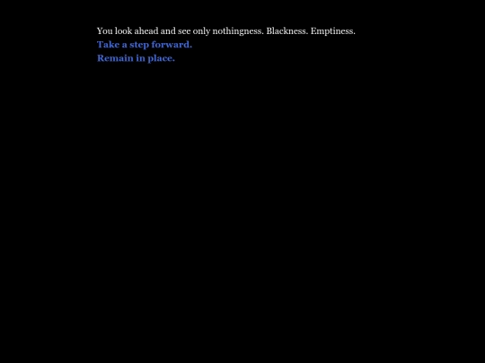 Project 2 Twine Story screenshot