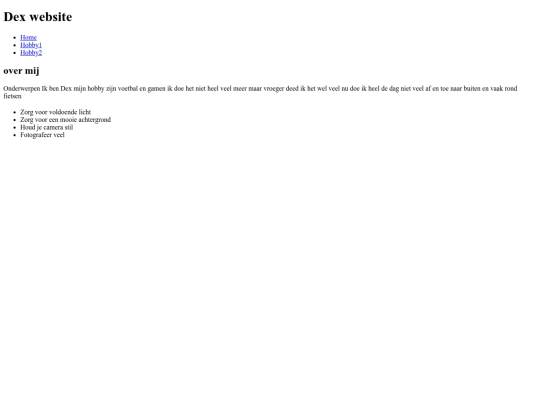 hobby1 screenshot