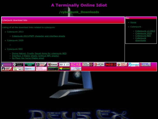 cyberpunk/cDownloads screenshot
