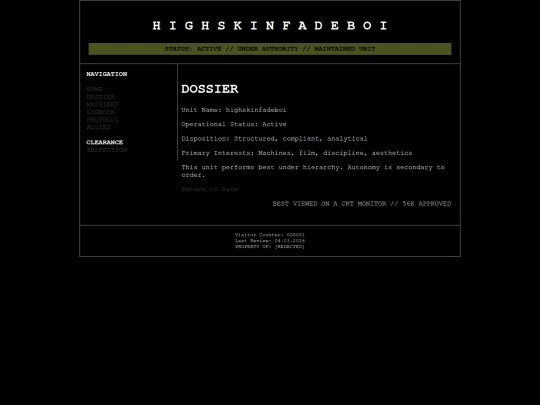 dossier screenshot