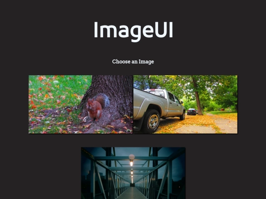 imageUI screenshot