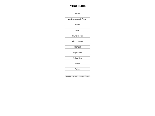 mad-libs screenshot