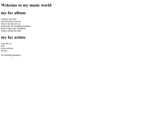 Music screenshot