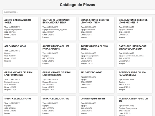 Packaging/catalogo/infex2 screenshot