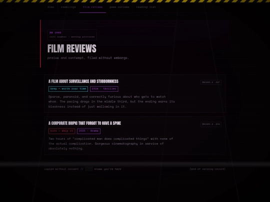 reviews-film screenshot