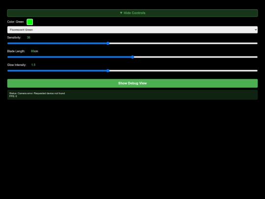 lightsabar/lightsaber-ar-v2 6 screenshot