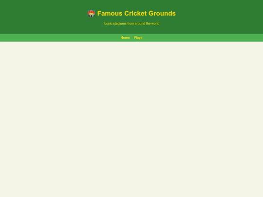 Homepage screenshot