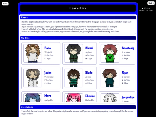 characters screenshot