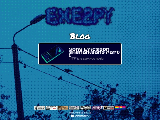 blog screenshot